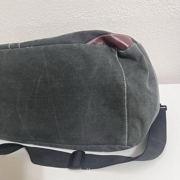 True Religion Canvas Duffel Bag Travel Gym Tote Handbag Carryall Crossbody Y2K - Picture 11 of 16